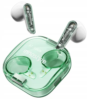 Image de Innostyle Casque intra-auriculaire sans fil Bluetooth V5.3 avec étui microphone