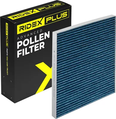 Produktbild von RIDEX PLUS 424I0489P Innenraumfilter Pollenfilter für VW Golf IV Schrägheck (1J1) Aktivkohle