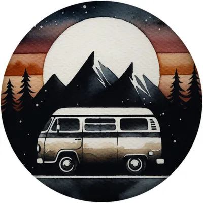 Produktbild von Wohnmobil Magnet mit Flaschenöffner rund