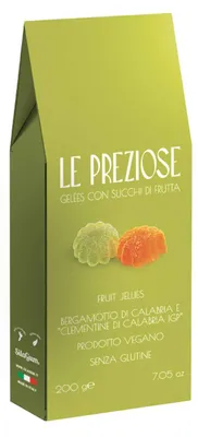 Produktbild von Le Preziose Fruit Jellies Bergamotte & Clementine 200g