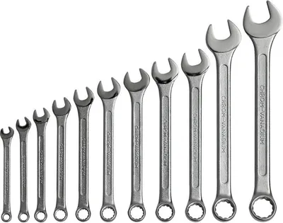 Obrázek produktu pro Combination Spanner Set Haushalt 11 Pcs