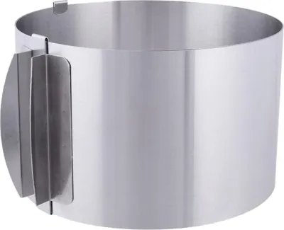 Produktbild von Tortenbandrand h=10cm verstellbar 16-30cm mit Skala hohe Tortenform