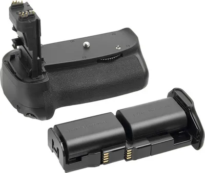 Produktbild von Batteriegriff Set für Canon EOS 60D 60Da + 2x LP-E6N Akku wie BG-E9