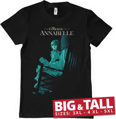 Produktbild von Annabelle Big & Tall T-Shirt - 4XL - Black