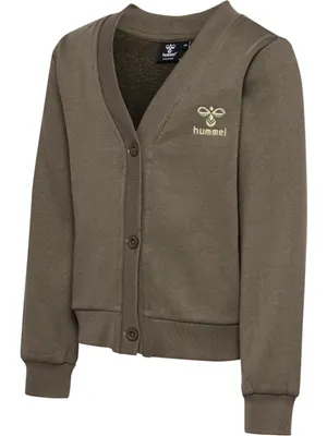 Produktbild von Hummel Hmltone Sweat Cardigan - major brown, Größe:116
