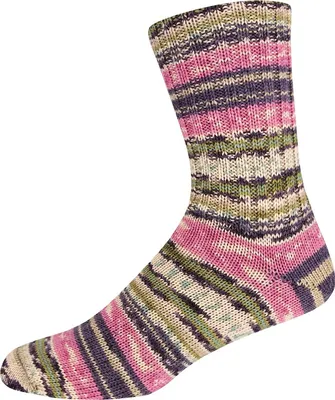 Produktbild von ONline Garne Sort. 363 Alpaka Color 4-fädig Sockenwolle 100g 15% Alpaka 3013