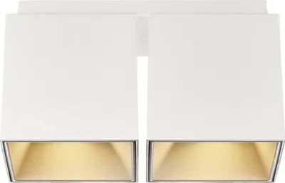 Produktbild von Nordlux Aufbauleuchte Ethan Weiß eckig 21,6x10,5cm max. 2 x 50W GU10 ohne Leuchtmittel