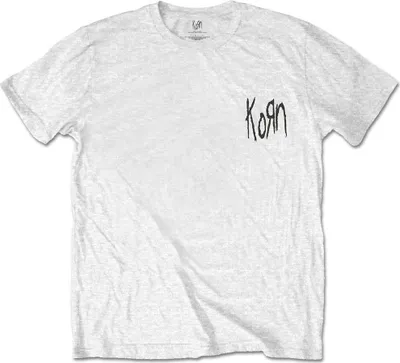Obrázek produktu pro Korn Scratched Type White M Tričko