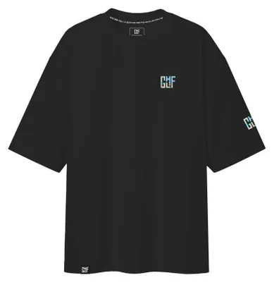 Produktbild von FragON - Holografisches Logo Oversize-T-Shirt Schwarz, L/XL