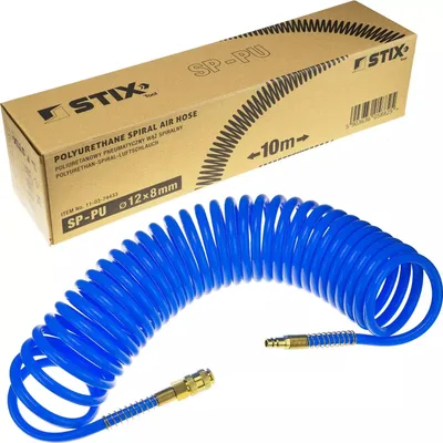 Immagine prodotto di Tubo per aria compressa in poliuretano, lunghezza 10 m, Ø 12 mm (esterno), Ø 8 mm (interno)