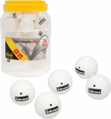 Obrázok produktu pre Idena  36 Idena Tischtennisbälle   weiß