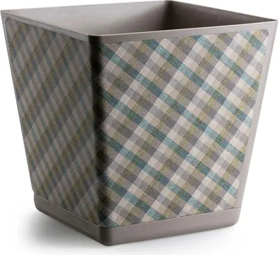 Produktbild von HowHomely | Pflanzkübel - Pilea Texelle - 30x30 cm - Taupe - Modernes Design - Mit Wasserstandsanzeiger