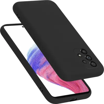 Produktbild von Cadorabo Schutzhülle für Samsung Galaxy A53 5G Hülle in Schwarz Handyhülle Case Cover TPU Etui