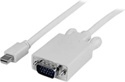 Obrázek produktu pro StarTech.com MDP2VGAMM10W, 3 m, mini DisplayPort, VGA (D-Sub), Samec, Samec, Přímý
