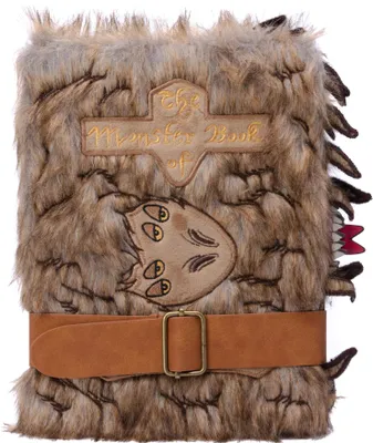 Produktbild von Harry Potter: Monster Book of Monsters Plush Journal