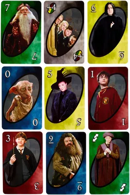Image de Mattel Jeu de cartes - Uno Harry Potter