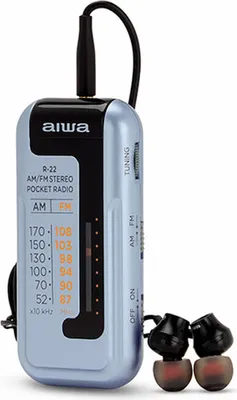 Produktbild von Radio Aiwa Plateado