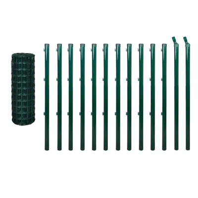 Produktbild von Eurozaun Stahl 25 x 1,5 m Grün