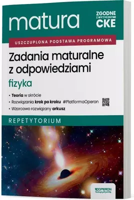 Zdjęcie produktu dla Matura 2026. Zadania maturalne z odpowiedziami. Fizyka. Repetytorium