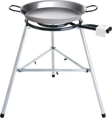 Produktbild von Paella World Comfort Line Set 4 mit Brenner und Paella-Pfanne aus Stahl Ø 50/65 cm