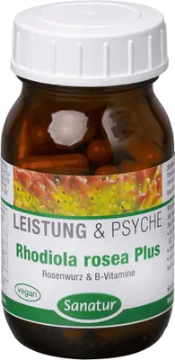 Produktbild von Sanatur Rhodiola Rosea Plus 60 Kapseln