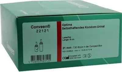 Produktbild von Conveen Optima kürzere Länge Urinal Kondom, 5 cm lang