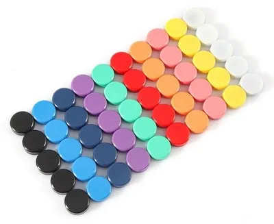 Produktbild von Runde Magneten 20mm 10 Farben Büro Dekoration