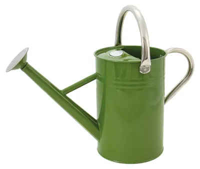 Produktbild von Kent & Stowe 4,5 Liter Vintage Gießkanne in olivgrün ? im klassisch englischen Stil mit 2 Griffen, 735715