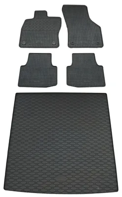 Rigum Gummi Fußmatten + Kofferraumwanne im Set für VW Passat B8 3G Variant