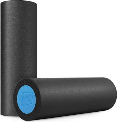 Obrázek produktu pro Hop-Sport fasciální válec HS-E045YG 45x15cm tréninkový válec pro uvolnění a masáž svalů středně tvrdý - černý/modrý