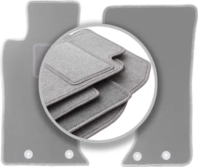 Image de Tapis de sol gris pour : Mazda MX-5 IV Coupé, Cabriolet (2014-)