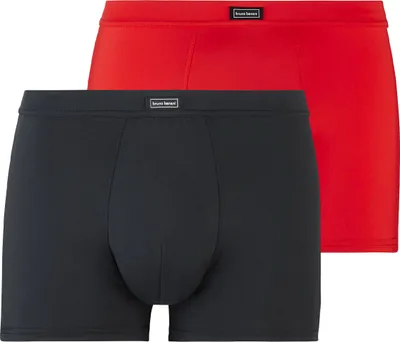 Produktbild von Bruno Banani 2er Pack Micro Simply Retro Short / Pant Weich und atmungsaktiv, Gedoppelter Frontbereich, Leichte Qualität und hohe Elastizität