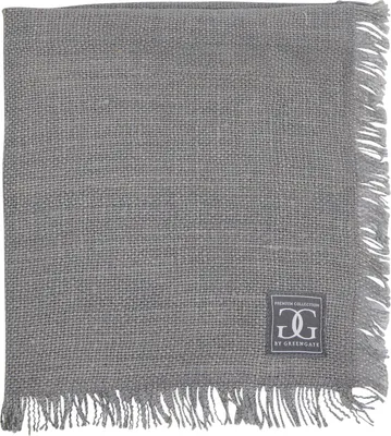 Produktbild von Greengate Leinen Serviette grau 40x40cm