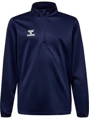Productafbeelding van hmlESSENTIAL kinderpullover met halve rits