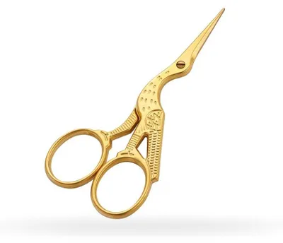 Productafbeelding van PREMAX Gold, schaar met steltel, gezandstraald - OMNIA lijn, collectie 87071 C50, koolstofstaal, 9 cm - 3 1/2 inch