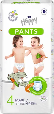 Zdjęcie produktu dla Bella Baby Happy Pants Maxi rozmiar 4 (44 szt.)
