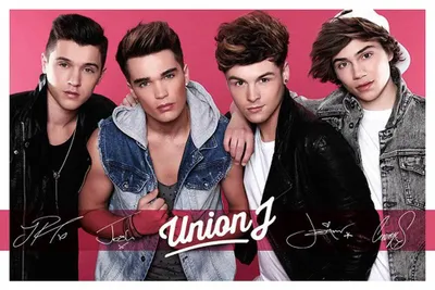 Image de Union J - Pink Boygroup Musique Poster Impression d'affiches