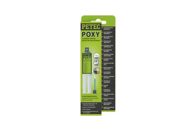 Produktbild von Petec Epoxy-Klebstoff Poxy transparenter 2K Universal-Klebstoff 24ml 98425