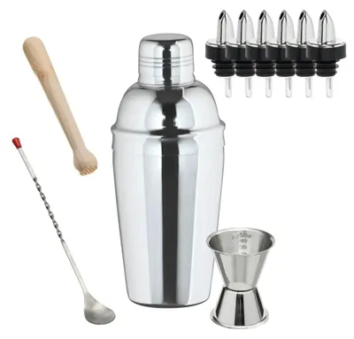Immagine prodotto di Set shaker per cocktail - SHAKER IN ACCIAIO INOX 3 pezzi