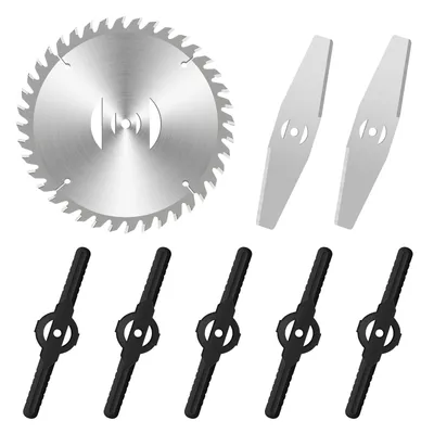 Produktbild von Kunststoff Metall Messer Ersatzmesser Trimmer Klingen Für Akku-Rasentrimmer DHL