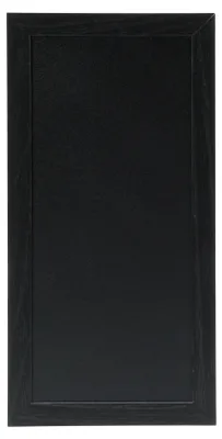 Productafbeelding van Securit® Klein houten wandbord voor krijt, zwart