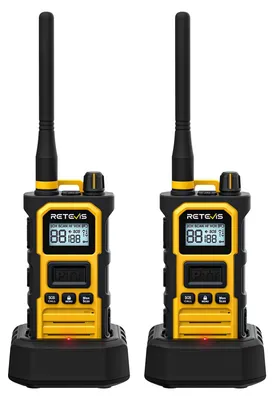 Imagen del producto de Walkie-talkie Geel - 32 canales - Batería de 2800 mAh - Resistente al agua (IP67) - Radio portátil profesional