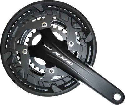 Produktbild von Shimano Alivio FC-T4060 175 mm 22T-32T-44T Hollowtech II 104 BCD-64 BCD Kurbelgarnituren