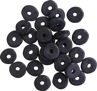 Produktbild von PRACHT Keramikscheiben 30 Stück 6 mm Durchmesser für Bastelarbeiten