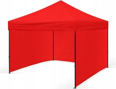 Produktbild von BDW Pavillon, Zelt, Partyzelt für Garten, Terasse, Messe - Pavillon, Rot