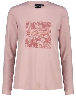 Immagine prodotto di CMP - T-shirt da donna, color rosa polvere, taglia XXS