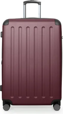 Immagine prodotto di HAUPTSTADTKOFFER - Valigia grande Spree, trolley XL espandibile, bagaglio da stiva, valigia rigida da check-in, trolley da viaggio con 4 ruote, TSA, 75 cm, 119 L, rosso scuro