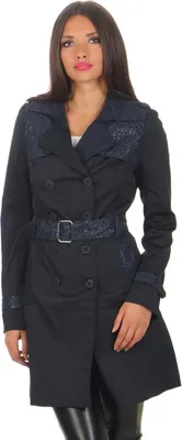 Immagine prodotto di Trench da donna Giacca Parker; blu scuro S