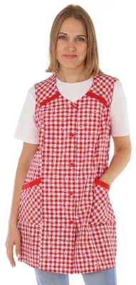 Produktbild von 7/8 Kasack Kurzschürze ohne Ärmel - Kochen und Backen