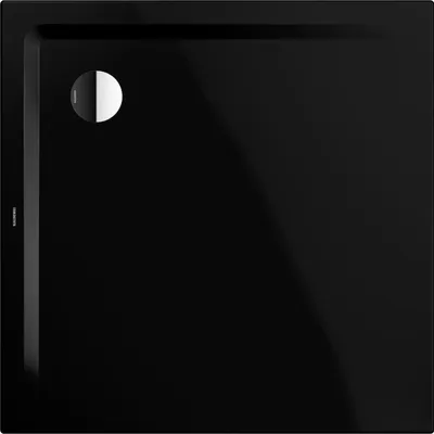 Produktbild von KALDEWEI Duschwanne SUPERPLAN 1848-1 90 x 90 x 3,2 cm schwarz glänzend 384800010701